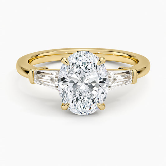 Legacy Oval Three-Stone Ring