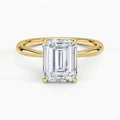 Iris Emerald Solitaire Ring