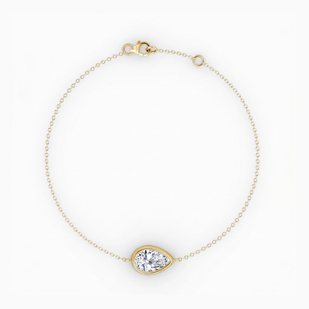 Bezel Solitaire Bracelet