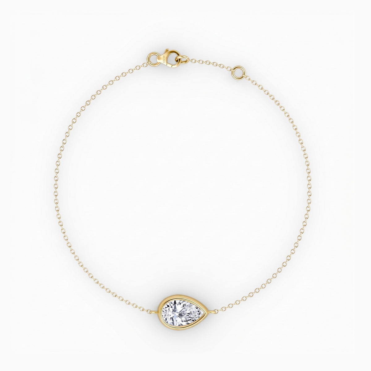 Bezel Solitaire Bracelet