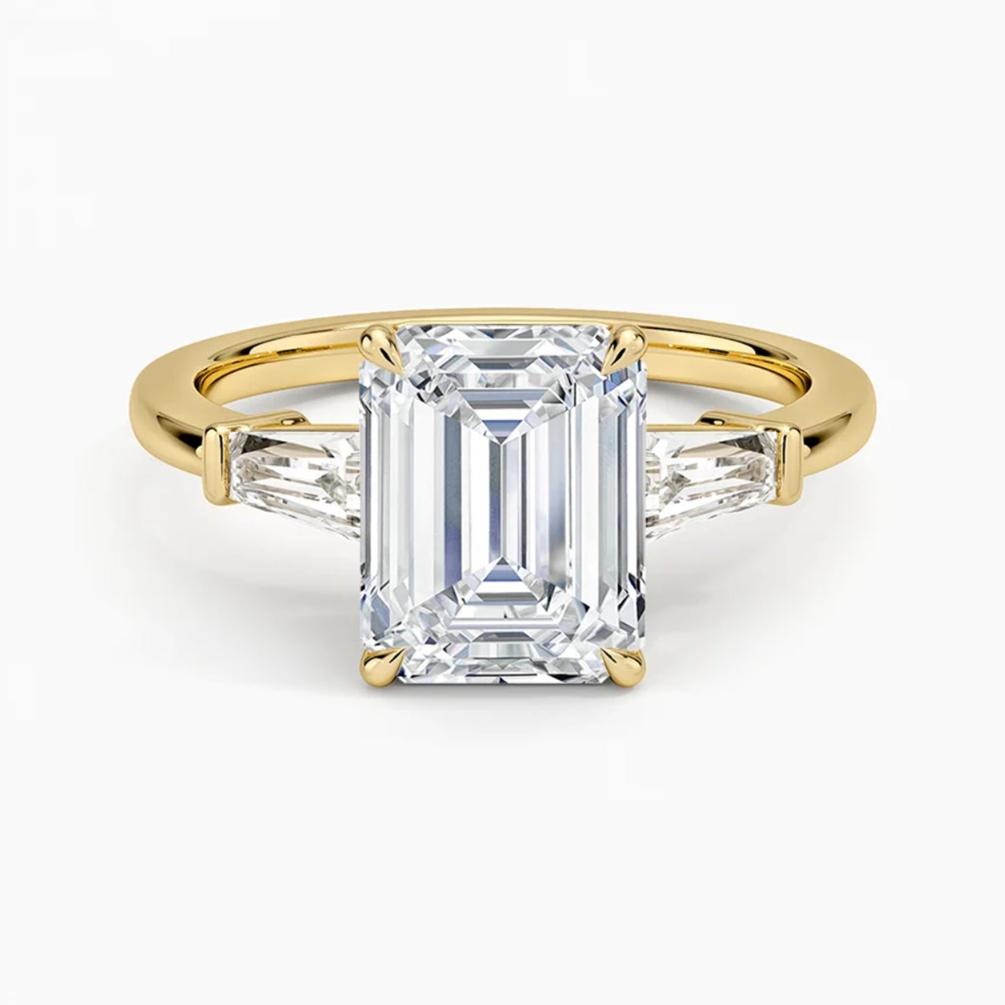 Legacy Emerald Three-Stone Ring