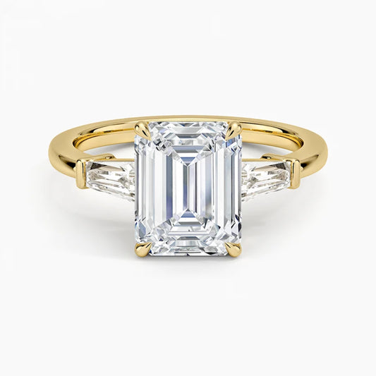 Legacy Emerald Three-Stone Ring