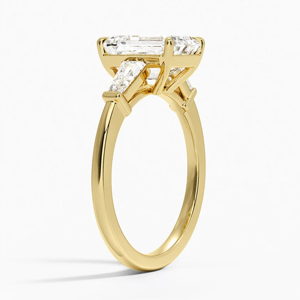 Legacy Emerald Three-Stone Ring