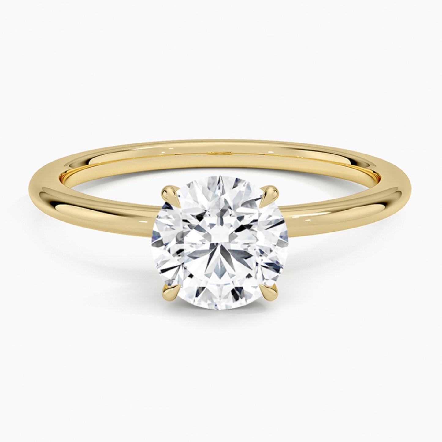 Flora Solitaire Ring