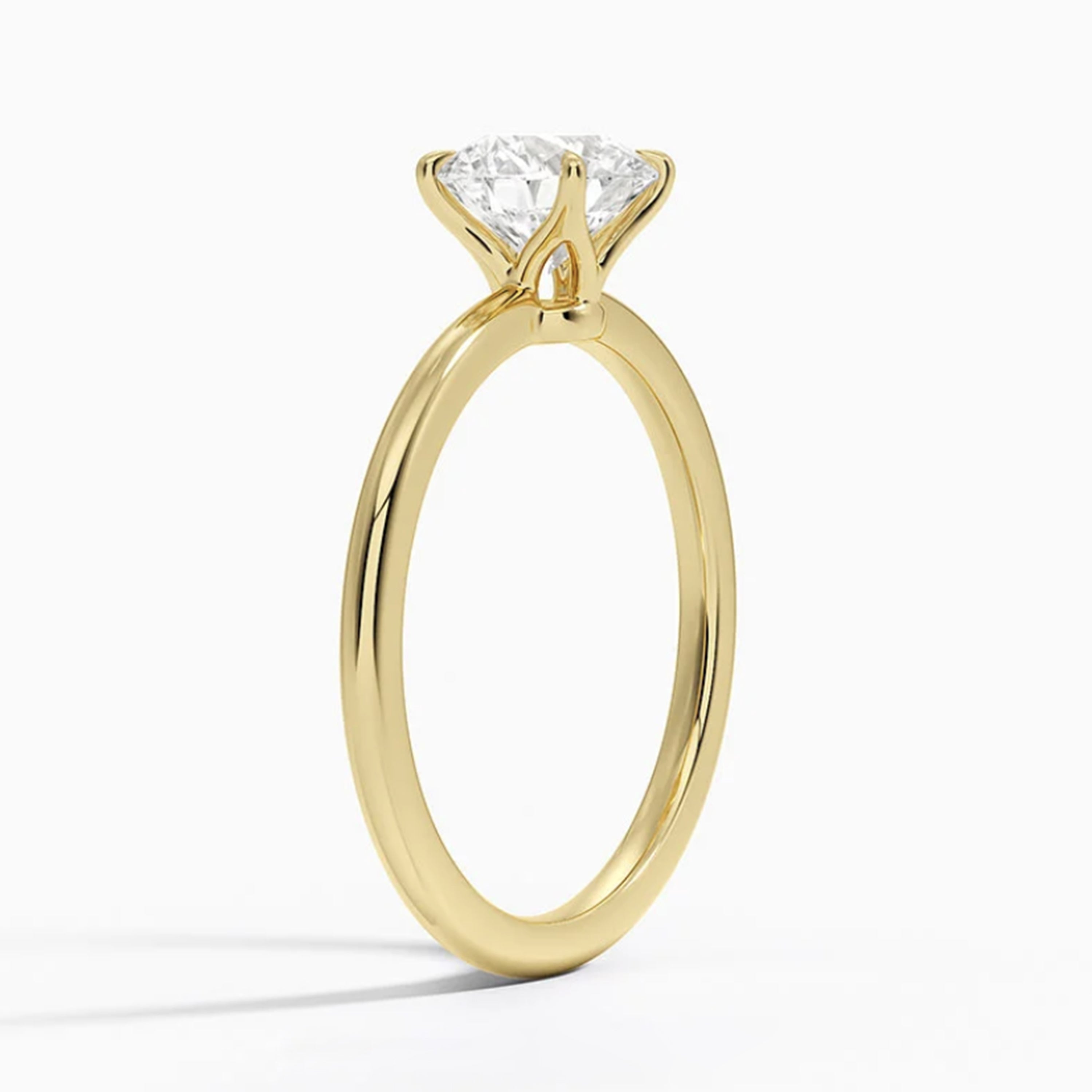 Flora Solitaire Ring