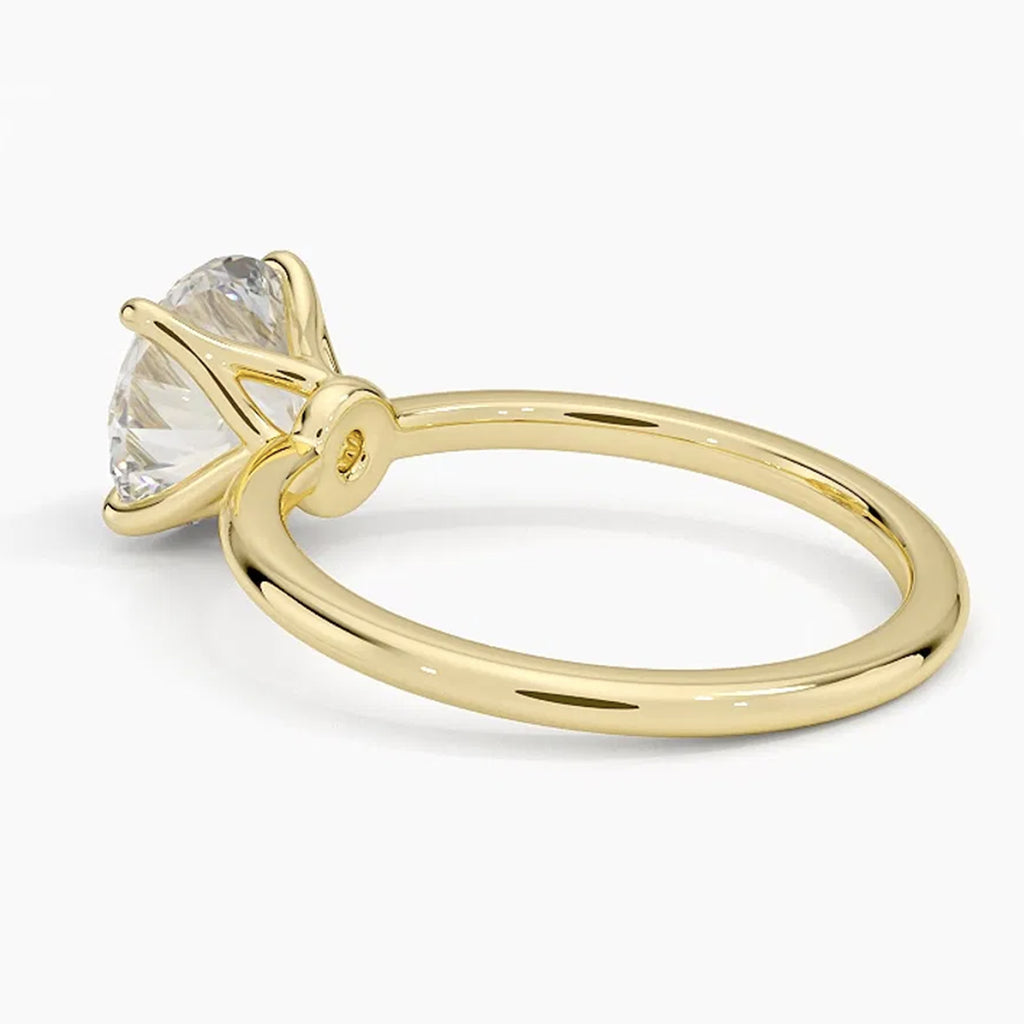 Flora Solitaire Ring