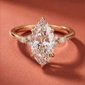 Laurel Marquise Ring