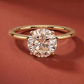 Classic Four-Prong Solitaire Ring