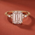 Laurel Emerald Ring