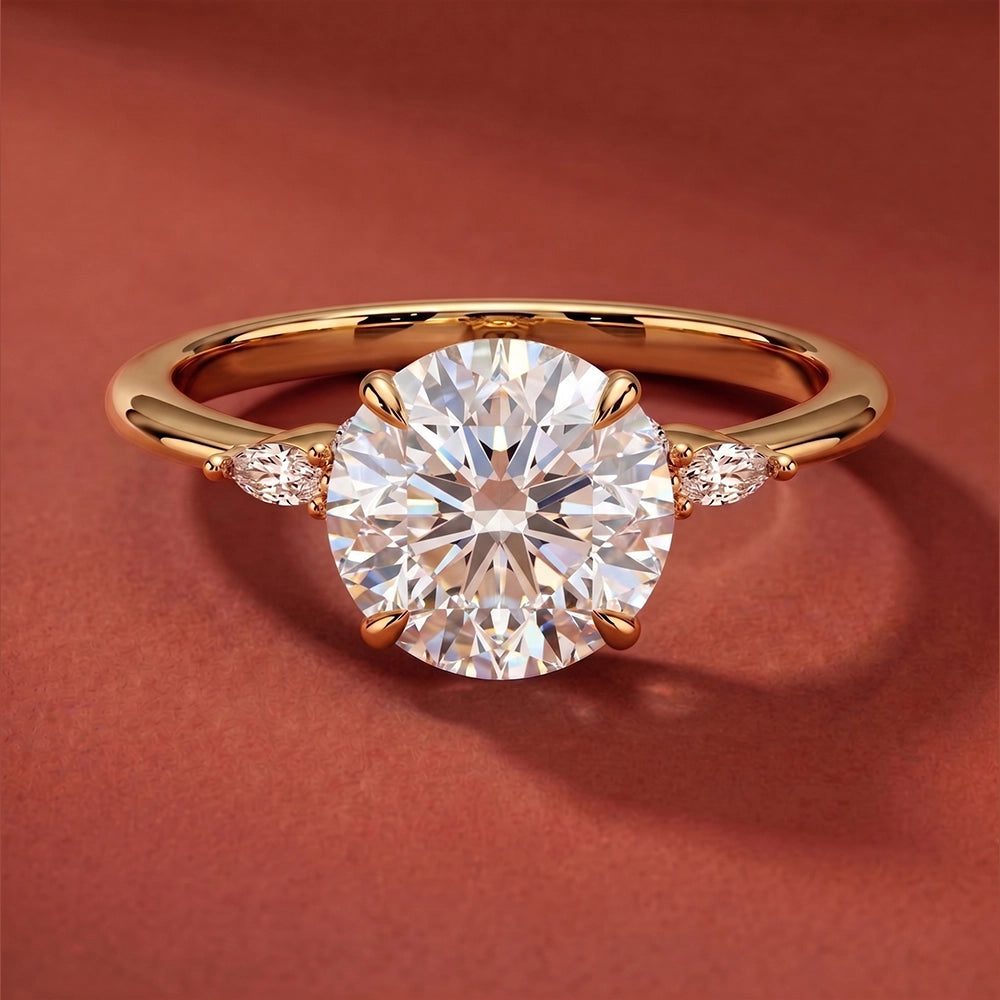 Laurel Round Ring