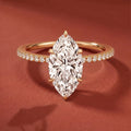 Lumina Pavé Marquise Ring