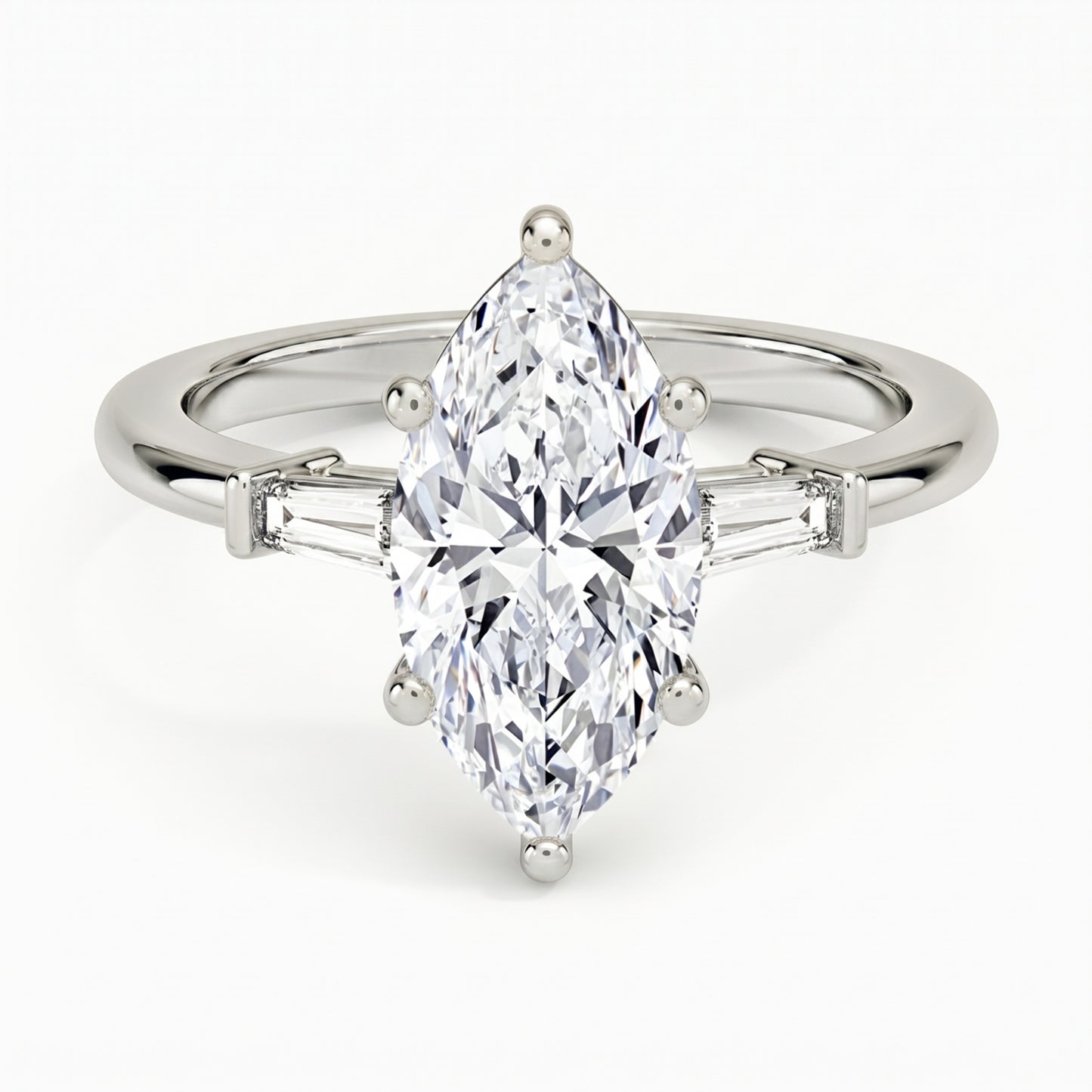 Legacy Marquise Three-Stone Ring