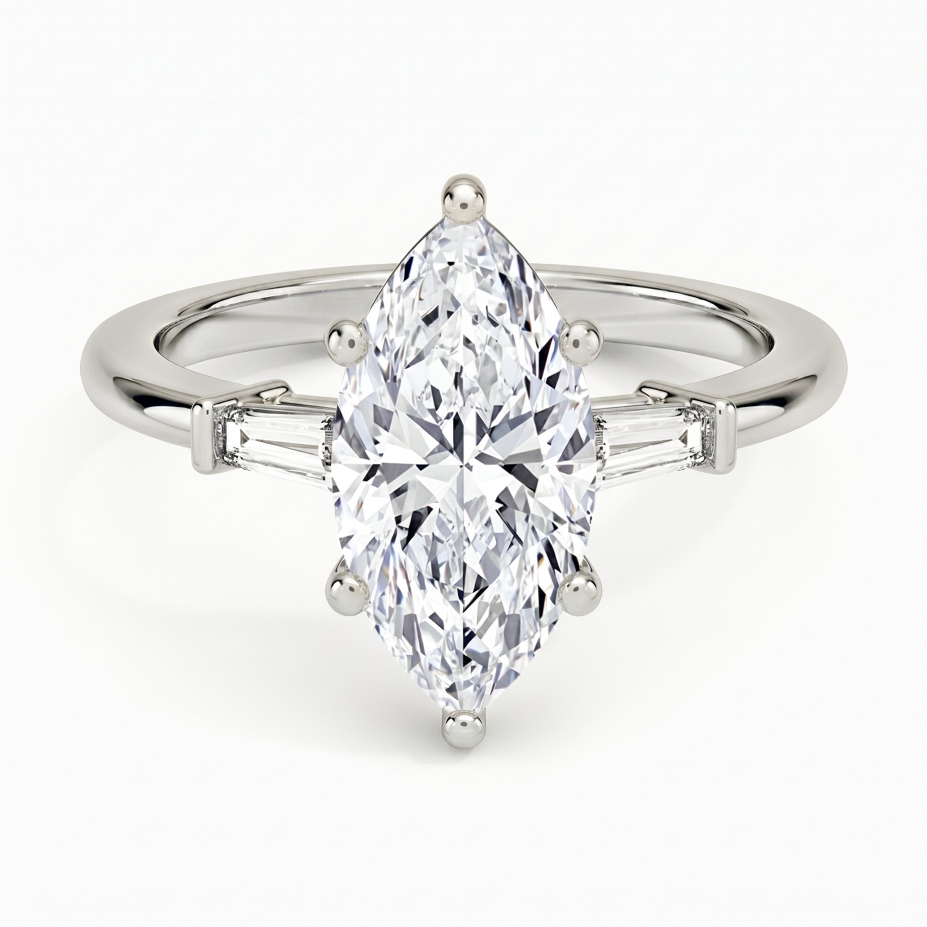 Legacy Marquise Three-Stone Ring