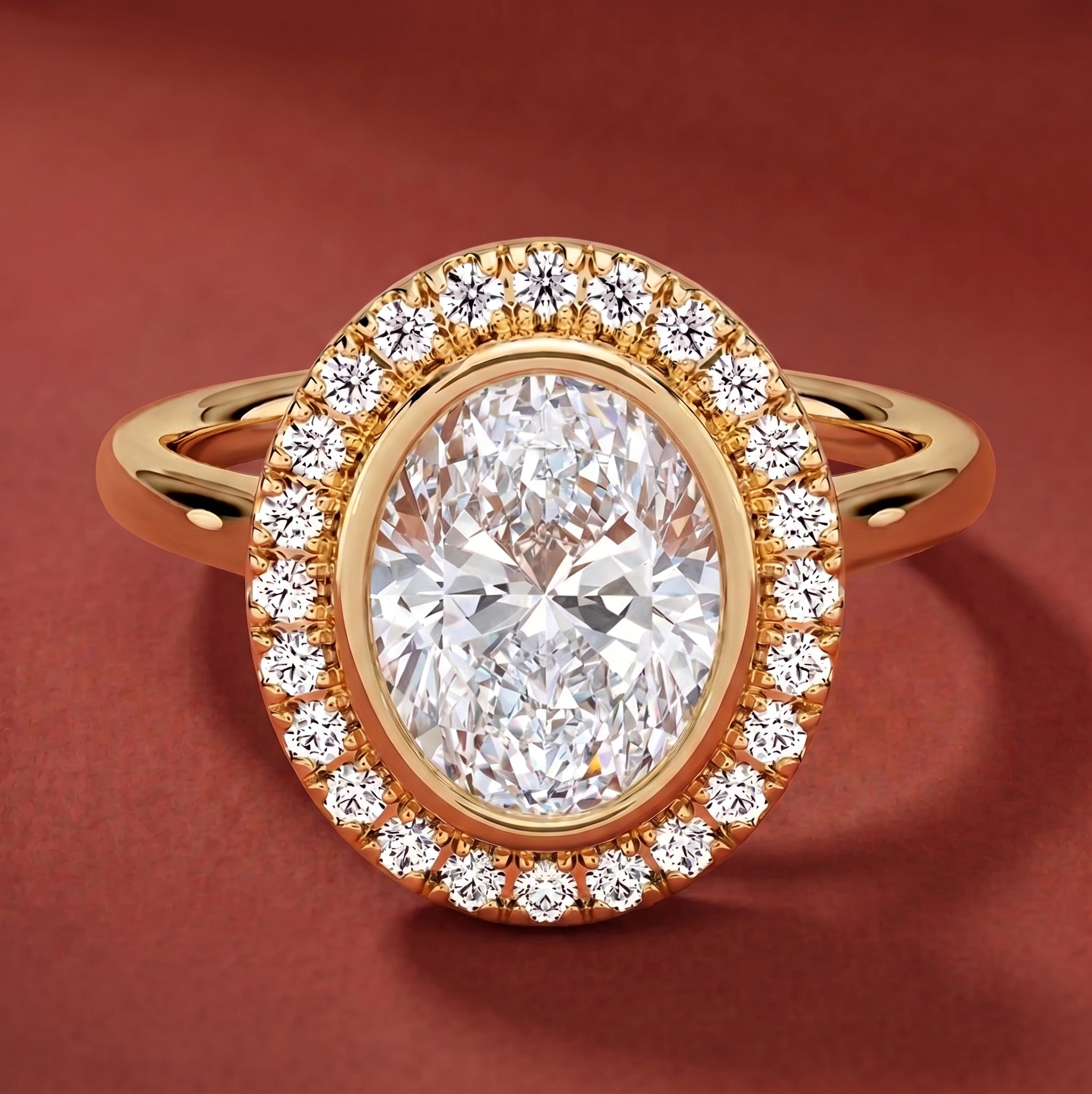 Aura Oval Ring