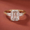 Legacy Emerald Three-Stone Ring