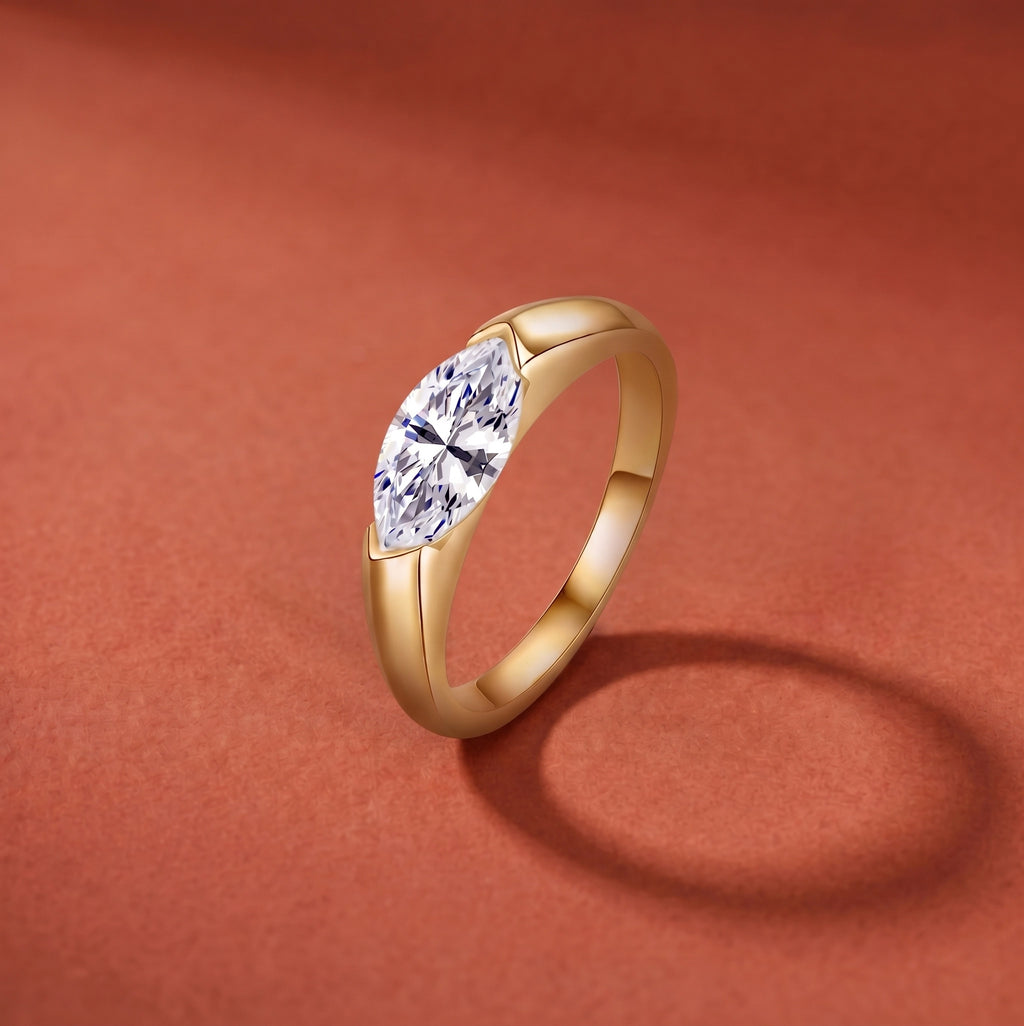 Vigil Marquise Solitaire Ring