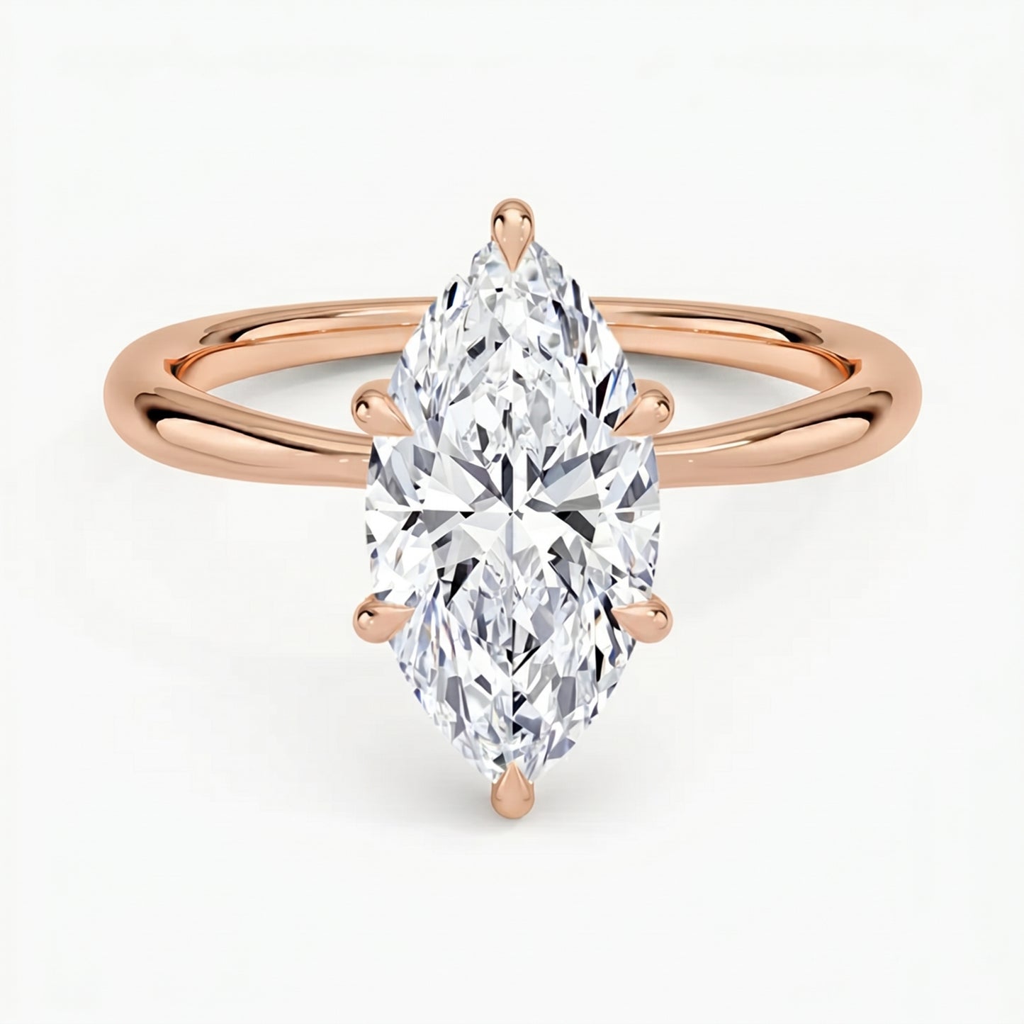 Iris Marquise Solitaire Ring