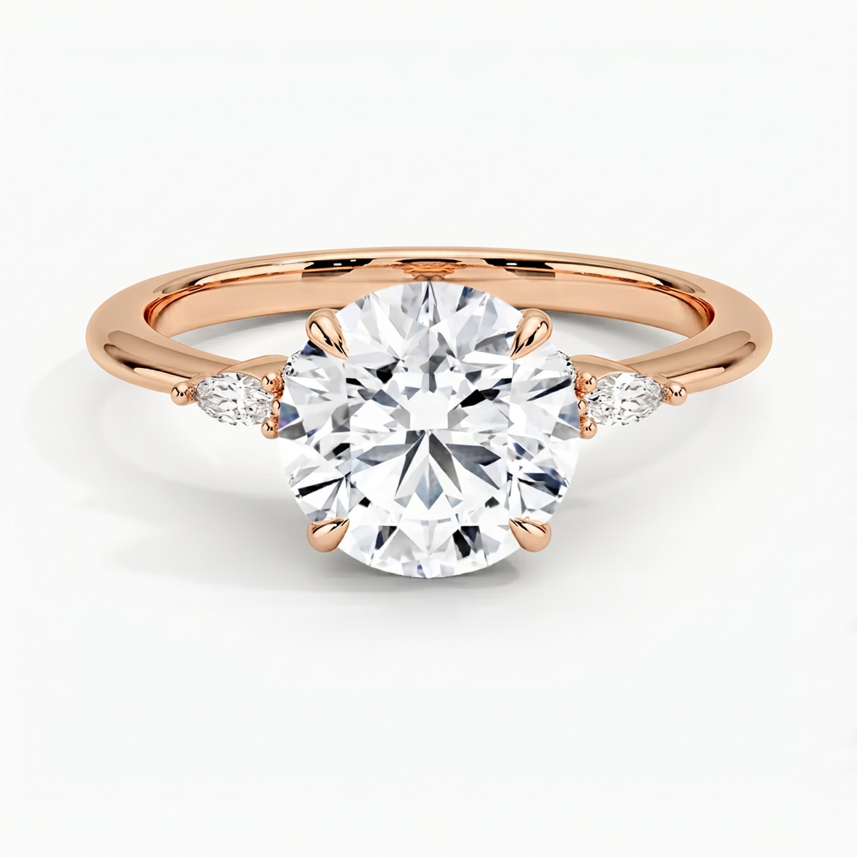 Laurel Round Ring