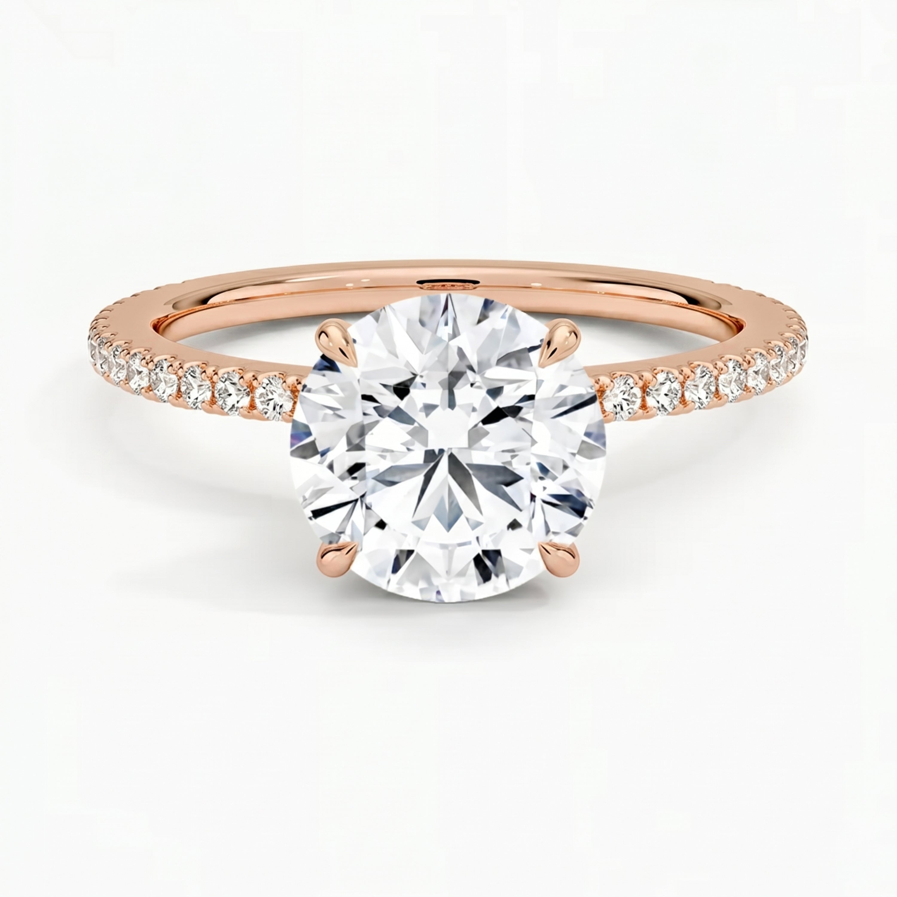 Lumina Pavé Round Ring