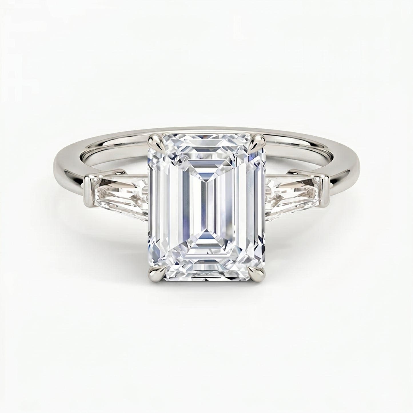 Legacy Emerald Three-Stone Ring