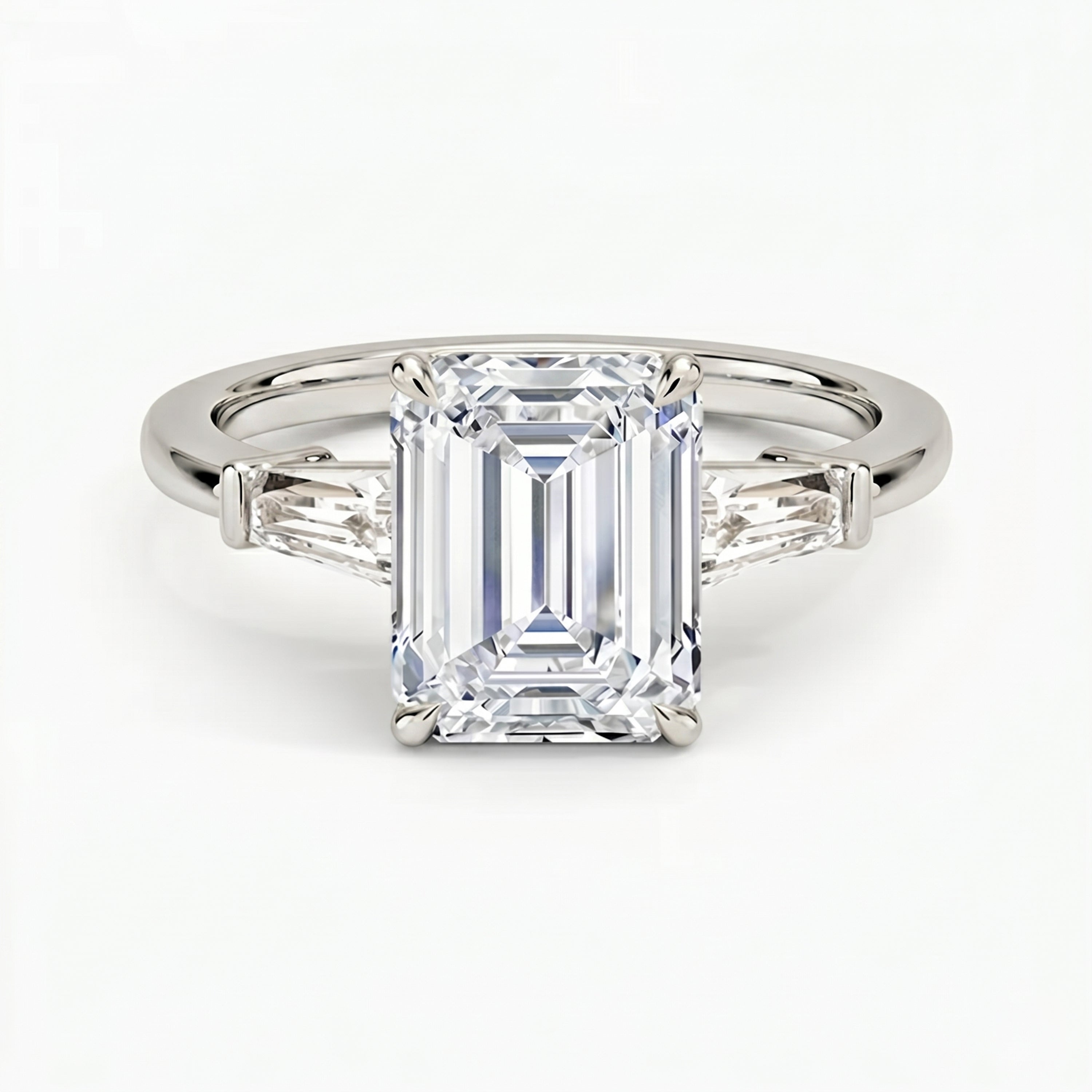 Legacy Emerald Three-Stone Ring