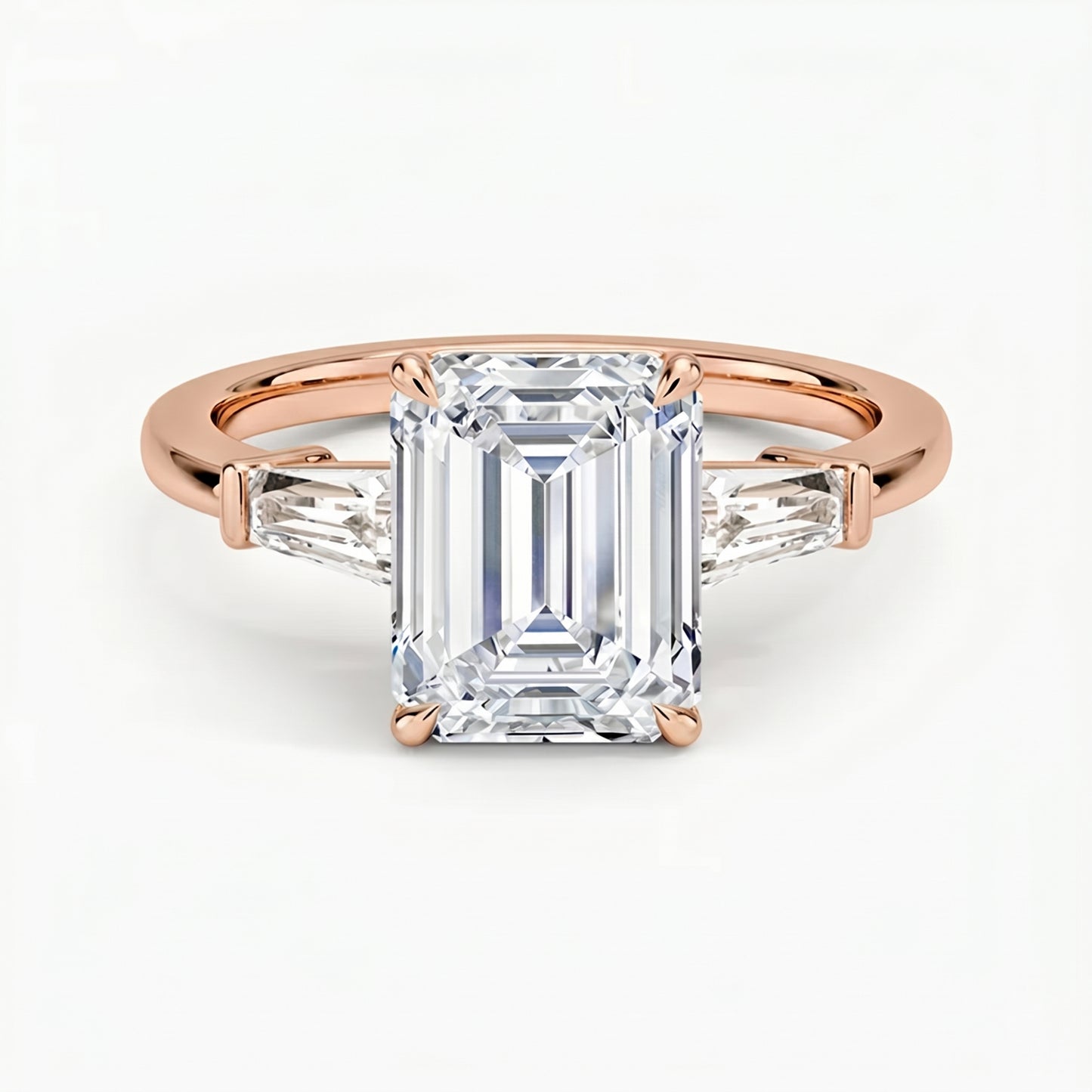 Legacy Emerald Three-Stone Ring