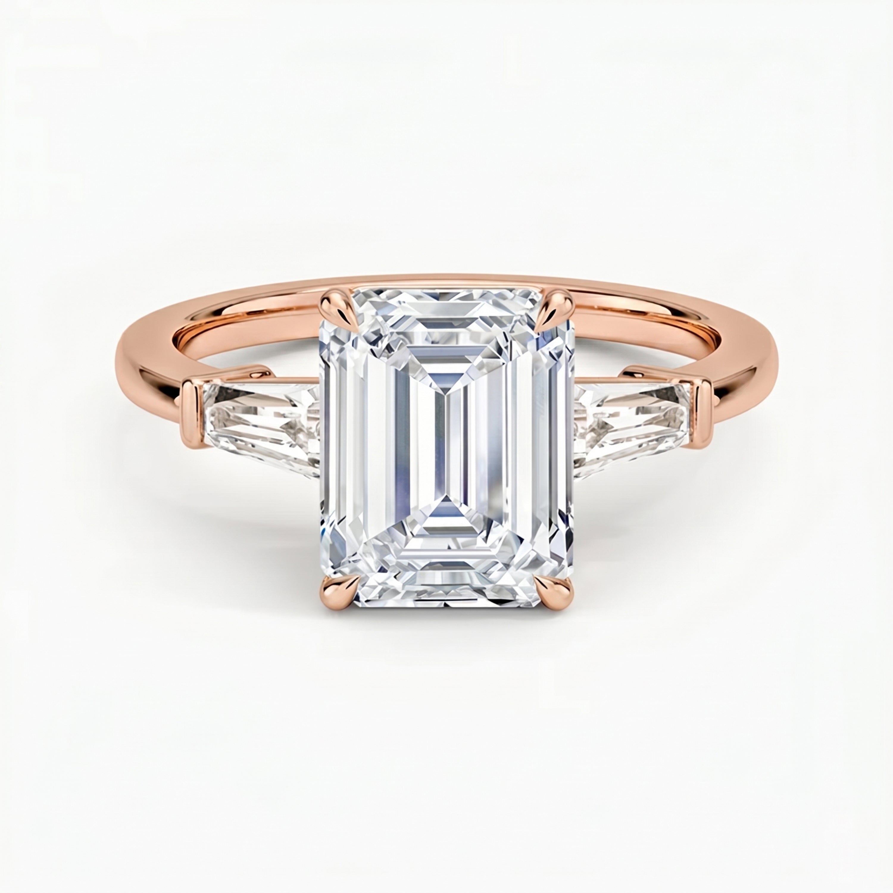 Legacy Emerald Three-Stone Ring