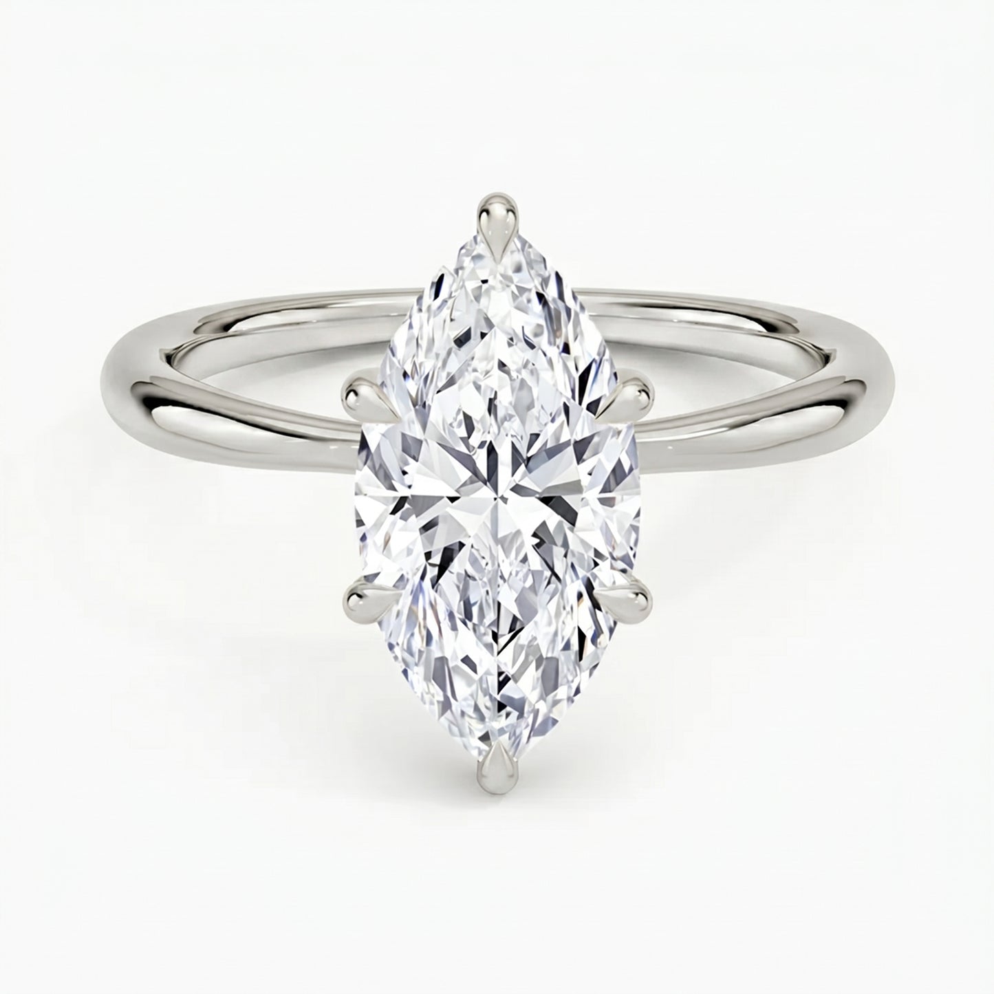 Iris Marquise Solitaire Ring