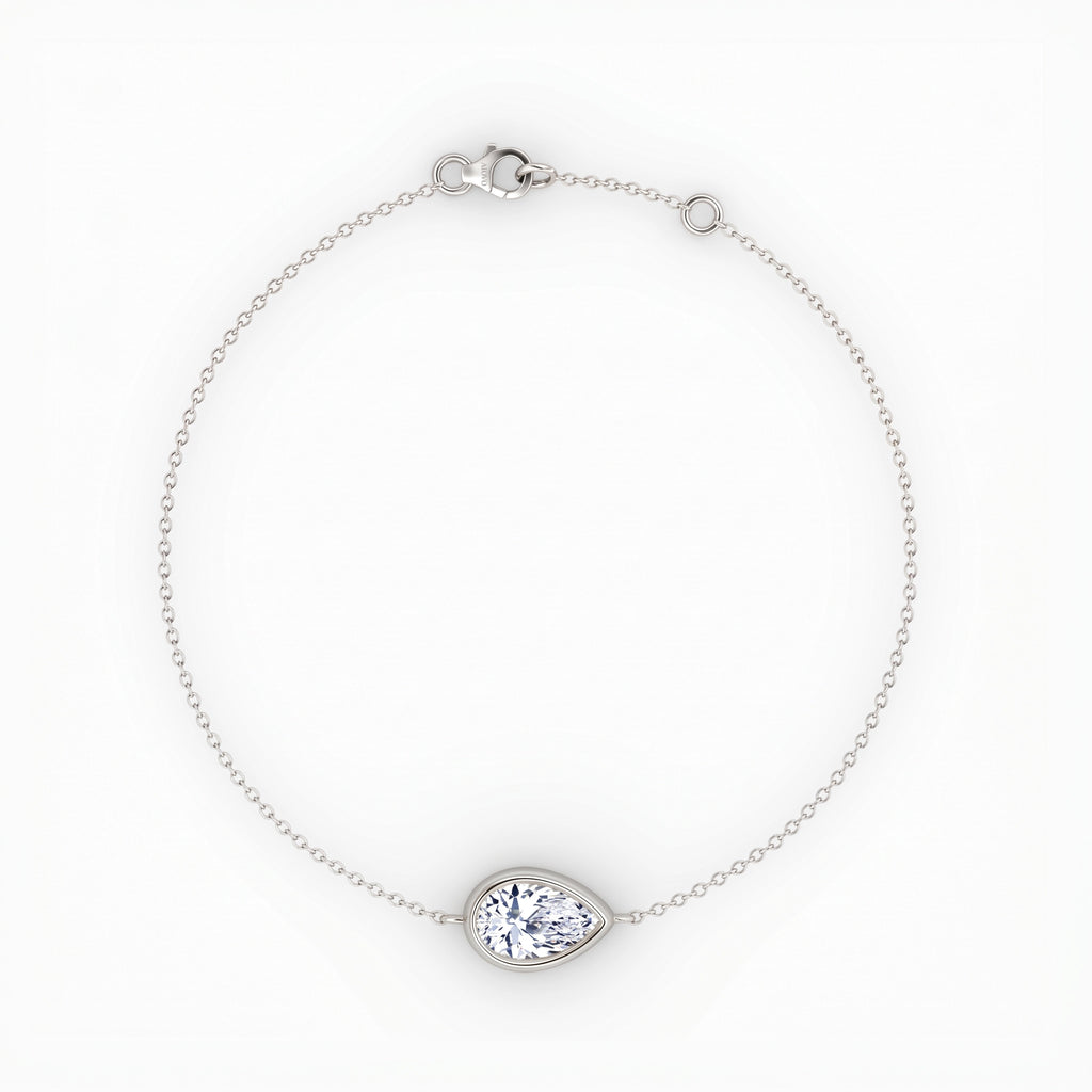 Bezel Solitaire Bracelet