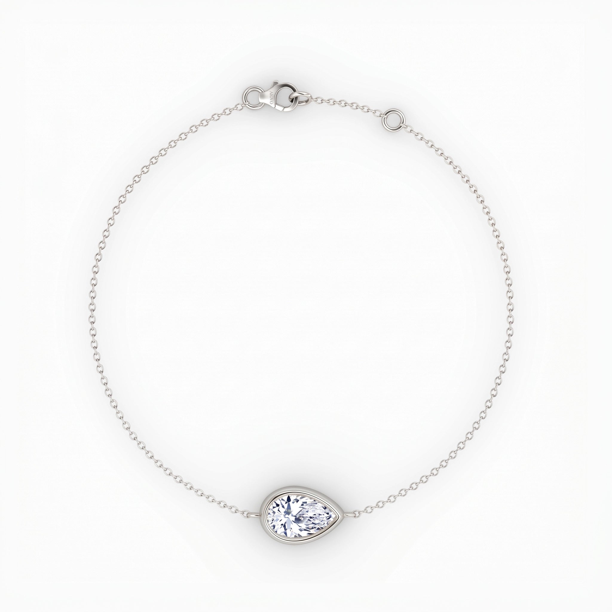 Bezel Solitaire Bracelet