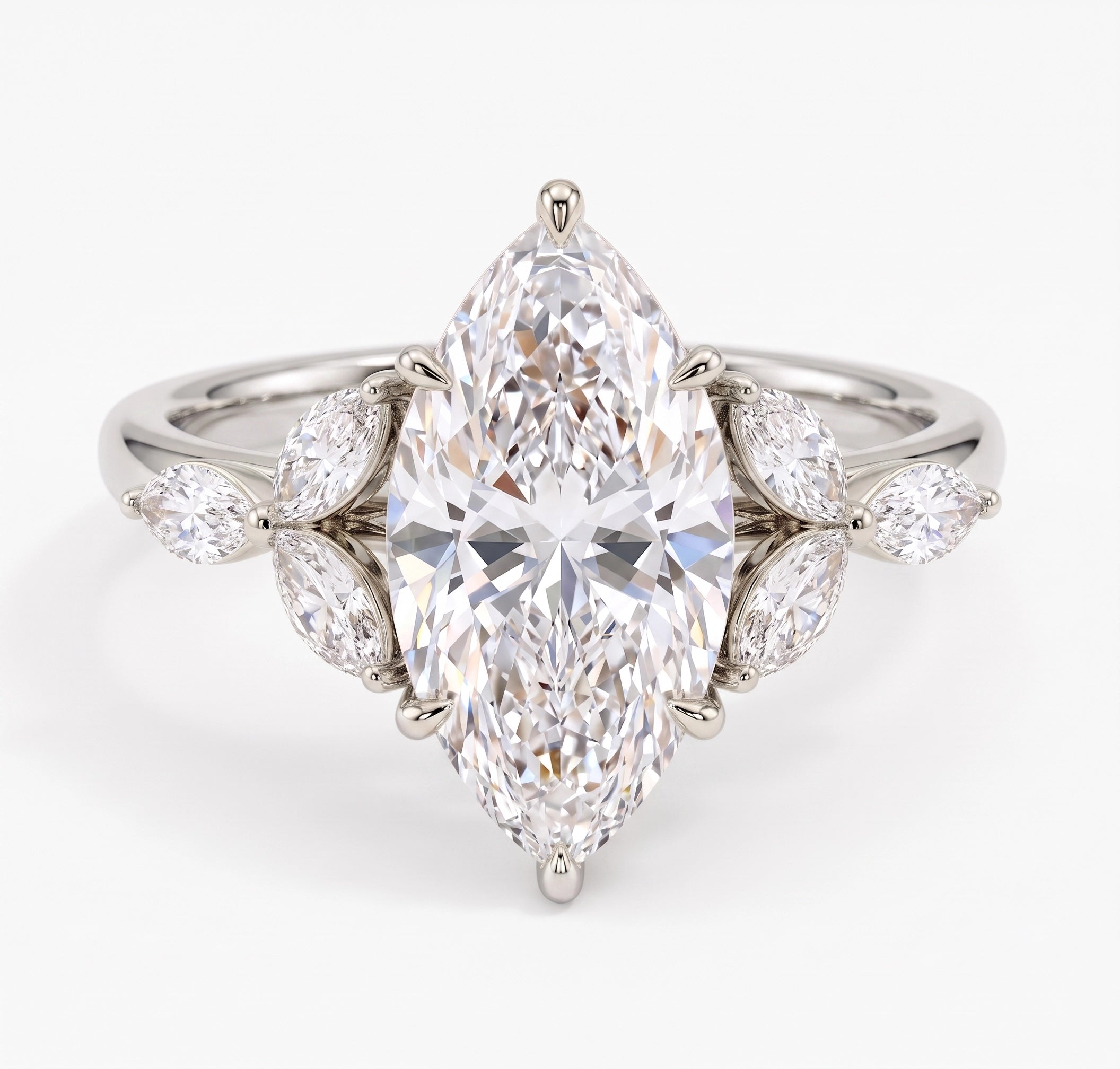 Eden's Vine Marquise Ring