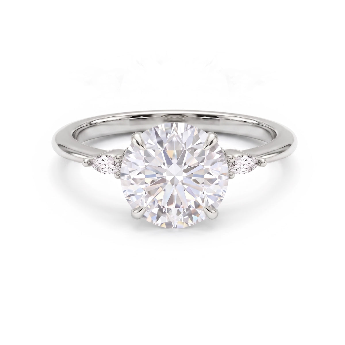 Laurel Round Ring