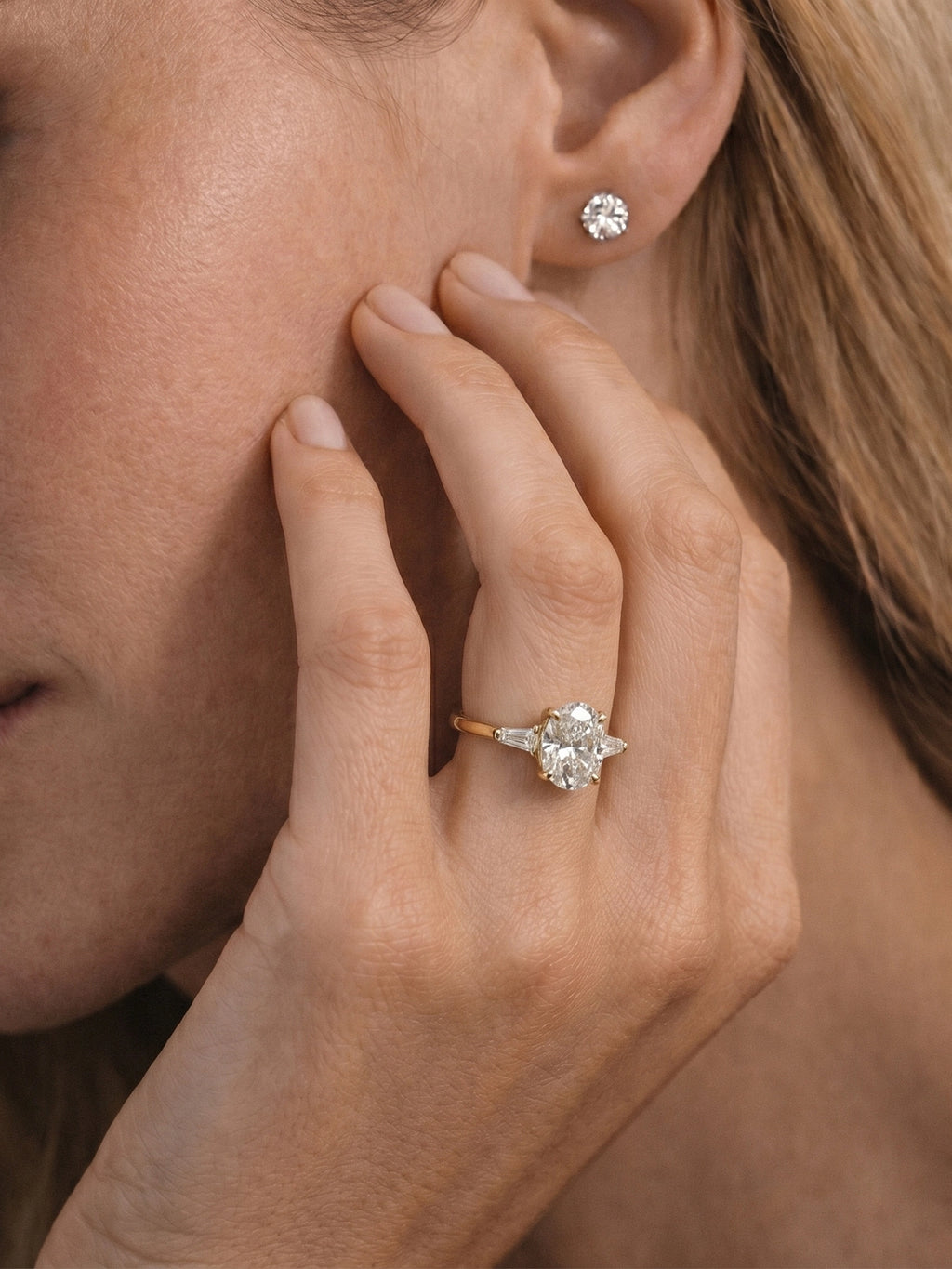 Legacy Oval Three-Stone Ring