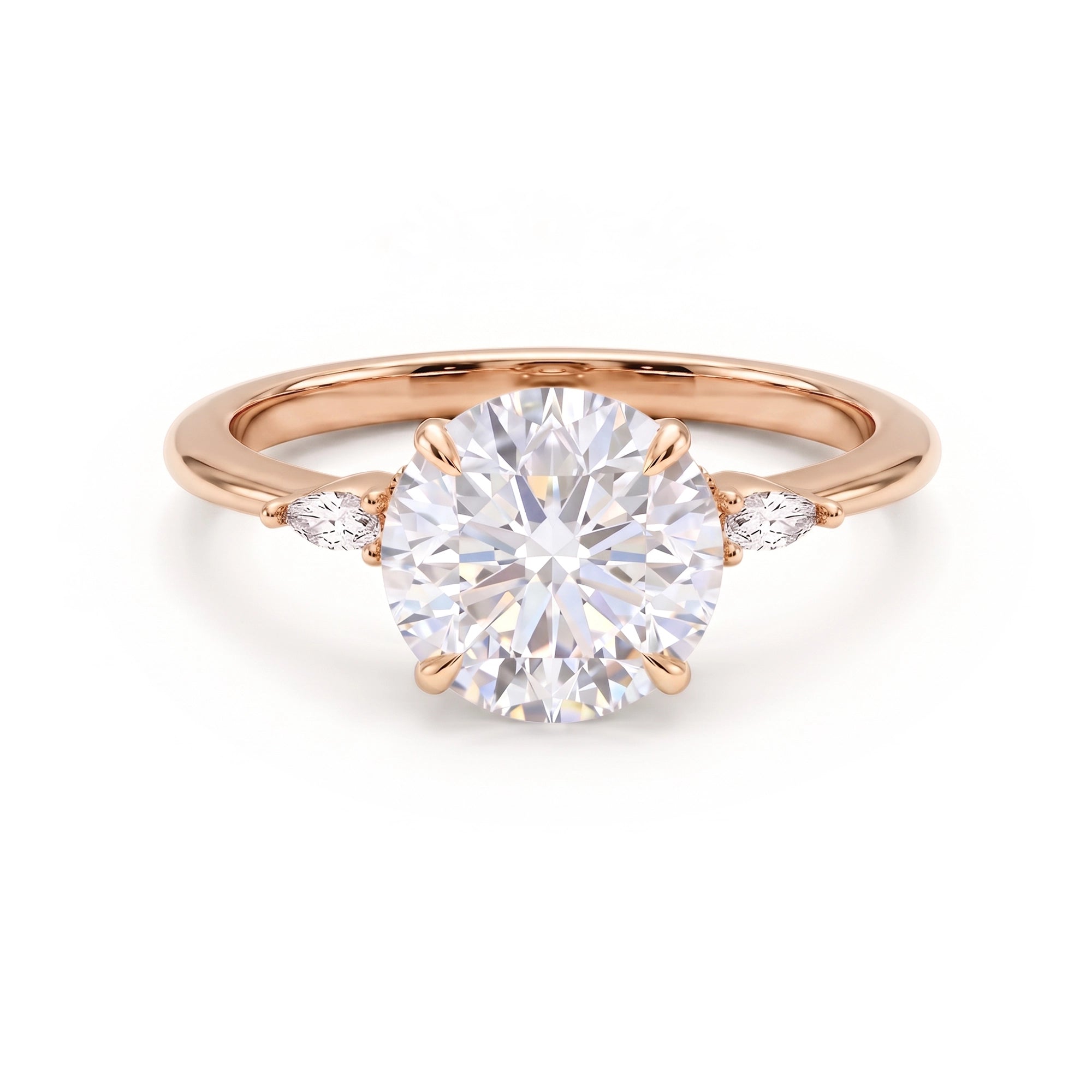 Laurel Round Ring