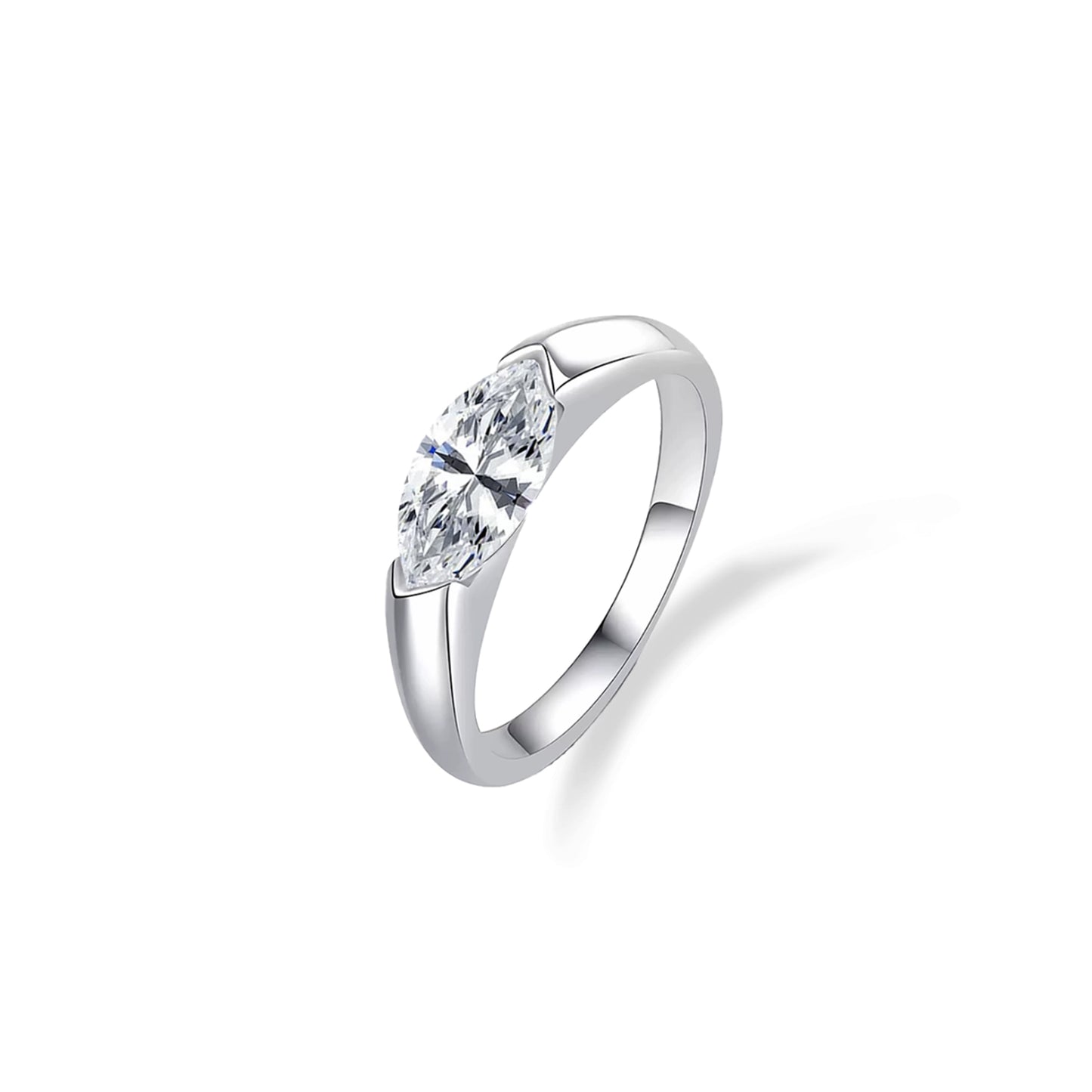 Vigil Marquise Solitaire Ring