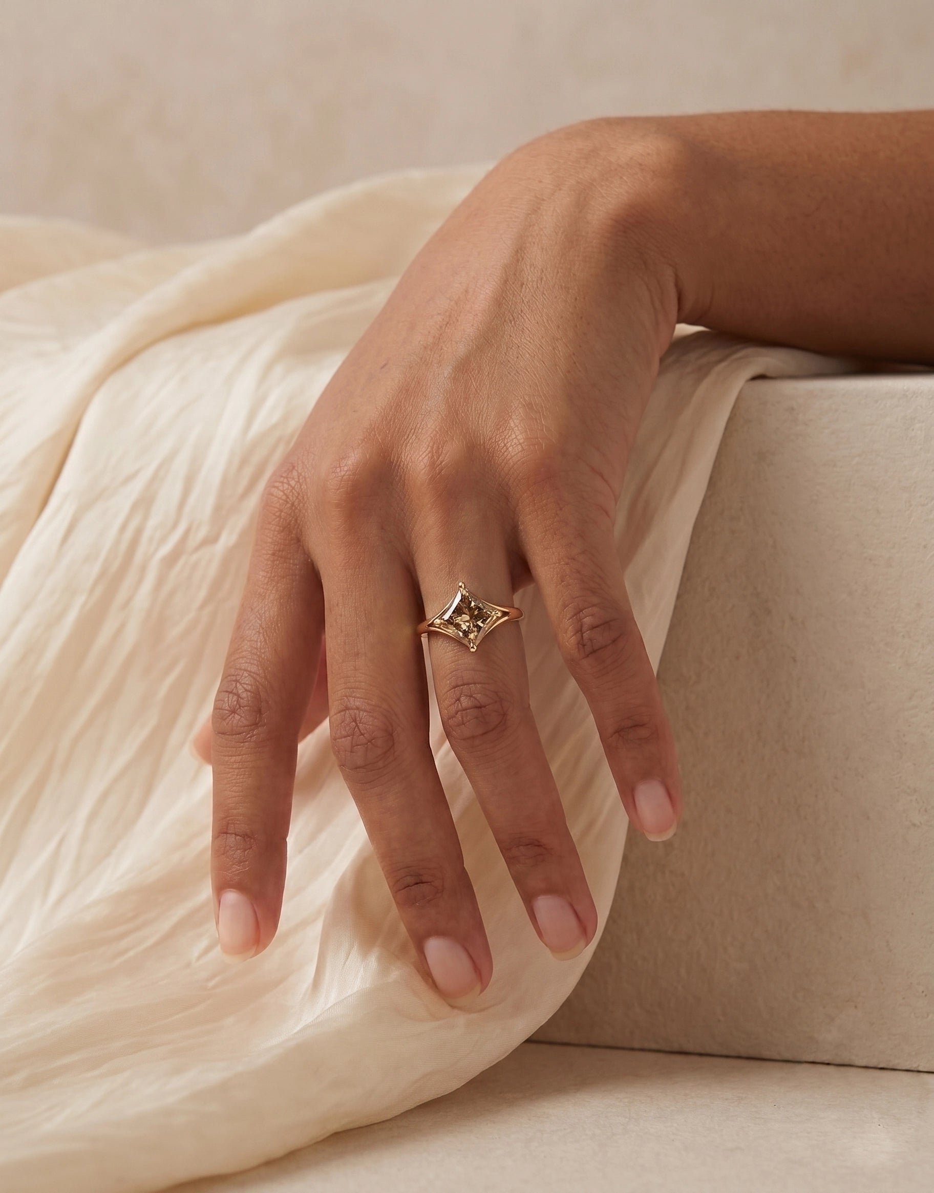 Sienna Kite Solitaire Ring