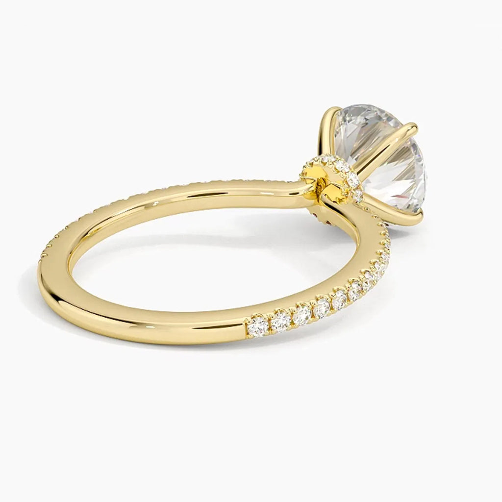 Lumina Pavé Round Ring
