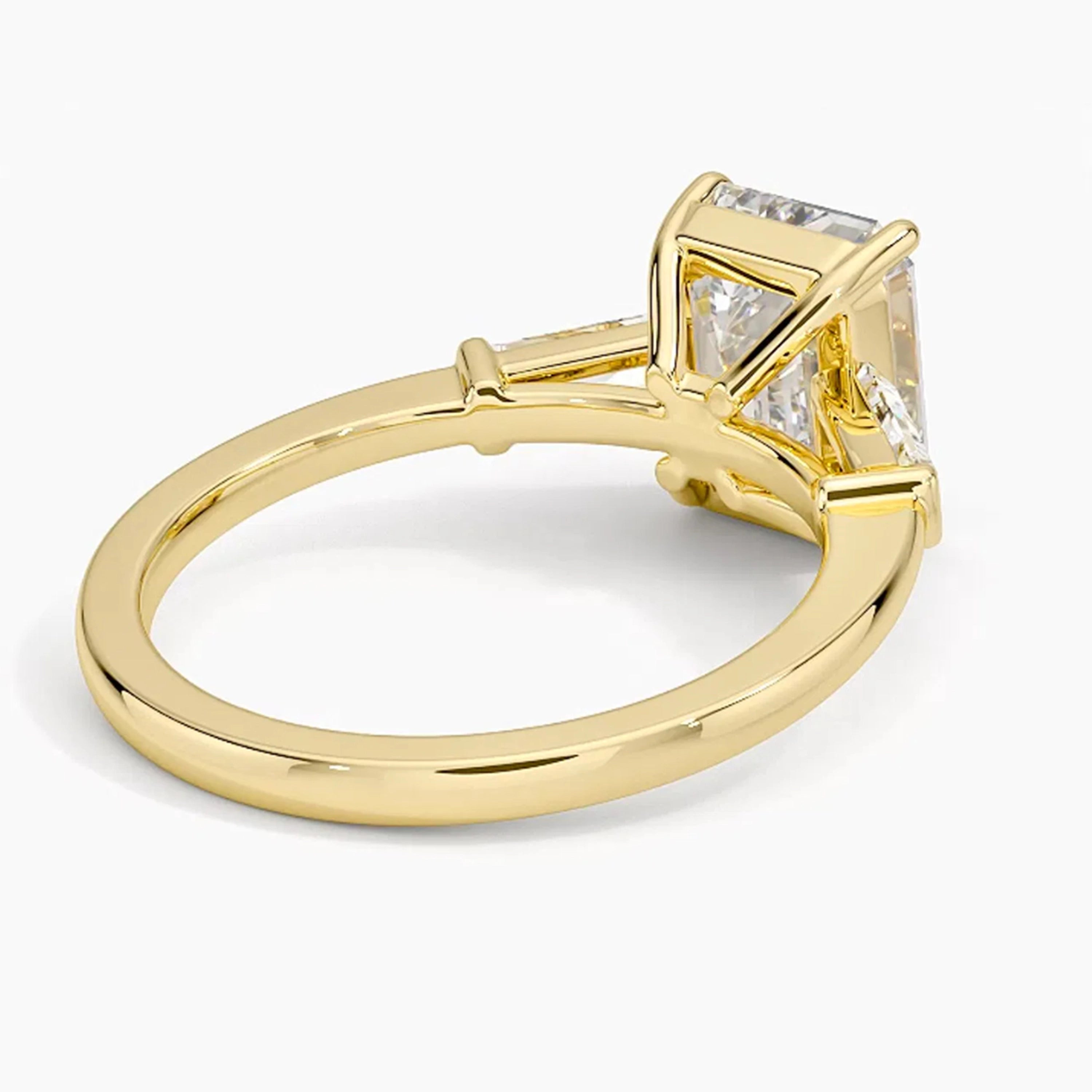 Legacy Emerald Three-Stone Ring