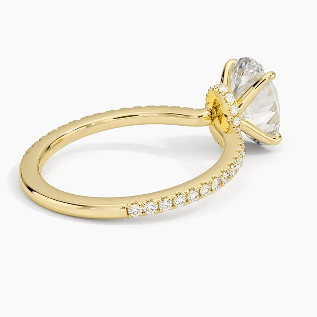 Lumina Pavé Oval Ring