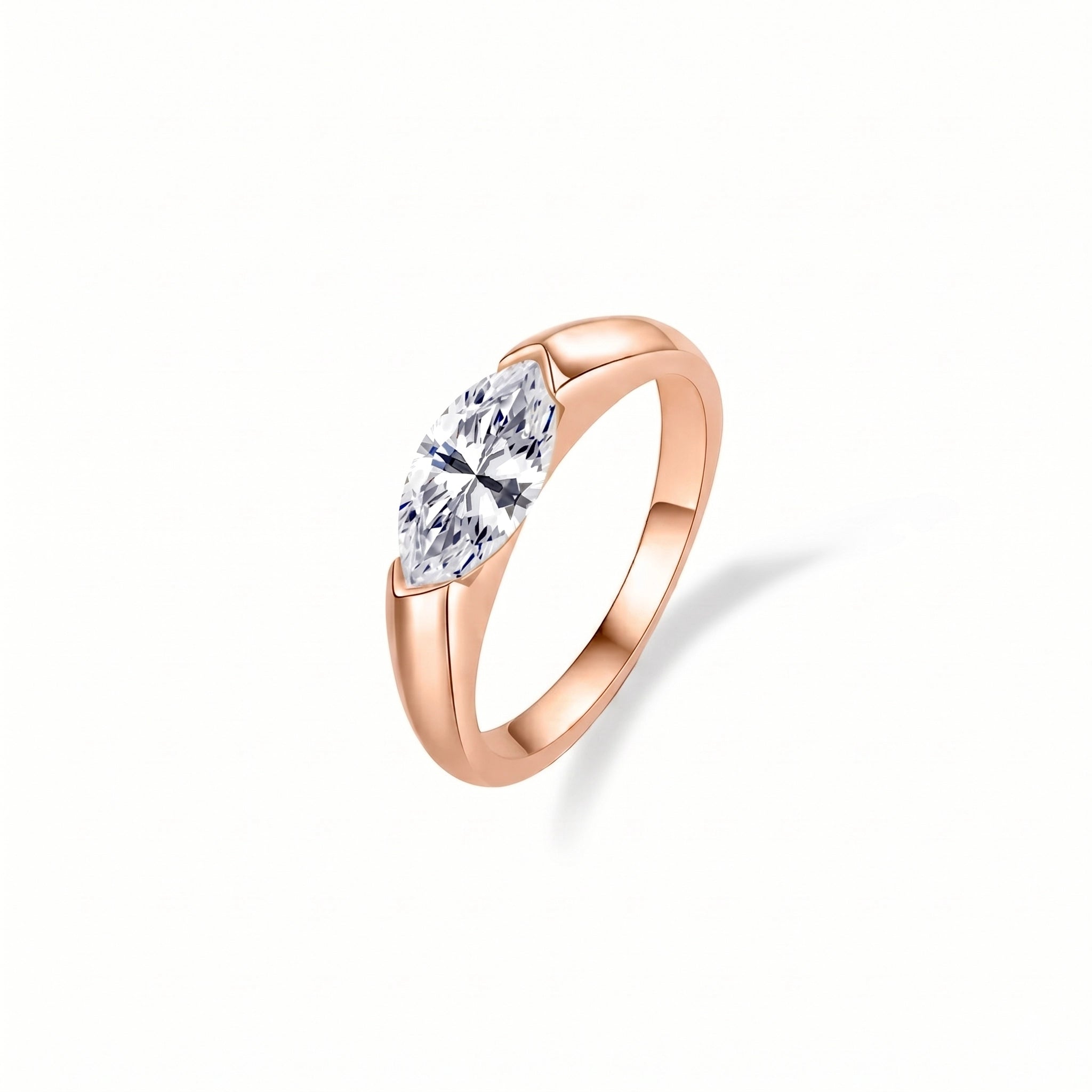 Vigil Marquise Solitaire Ring