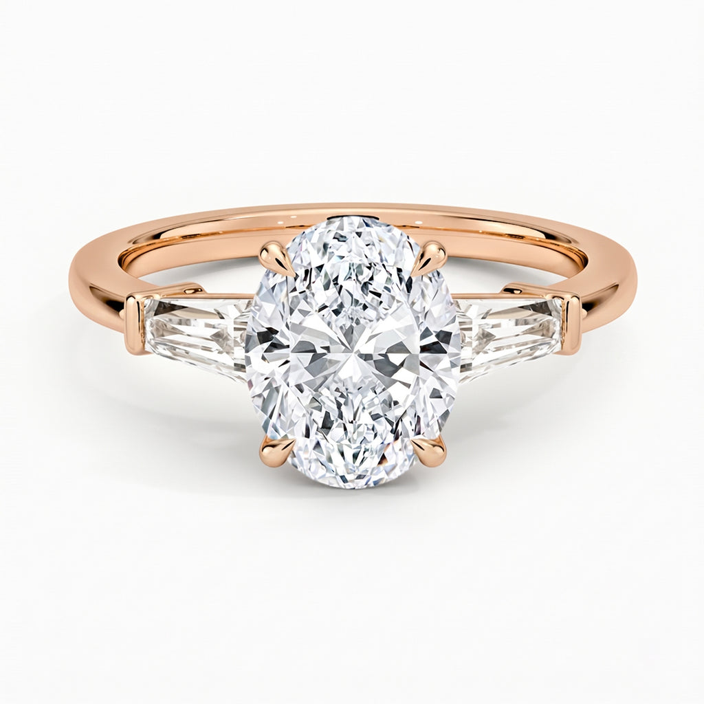Legacy Oval Three-Stone Ring