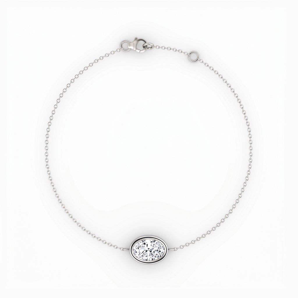 Bezel Solitaire Bracelet