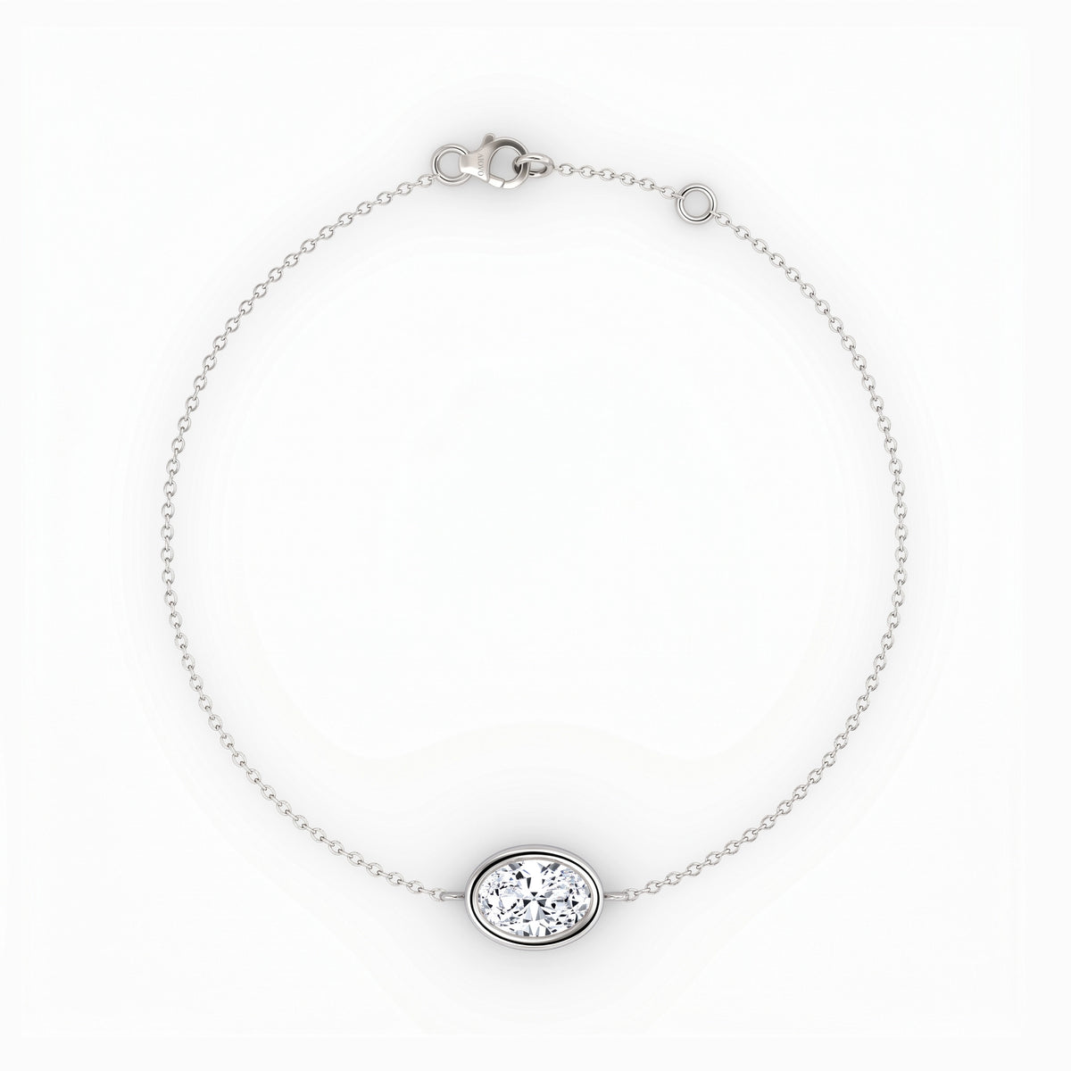 Bezel Solitaire Bracelet