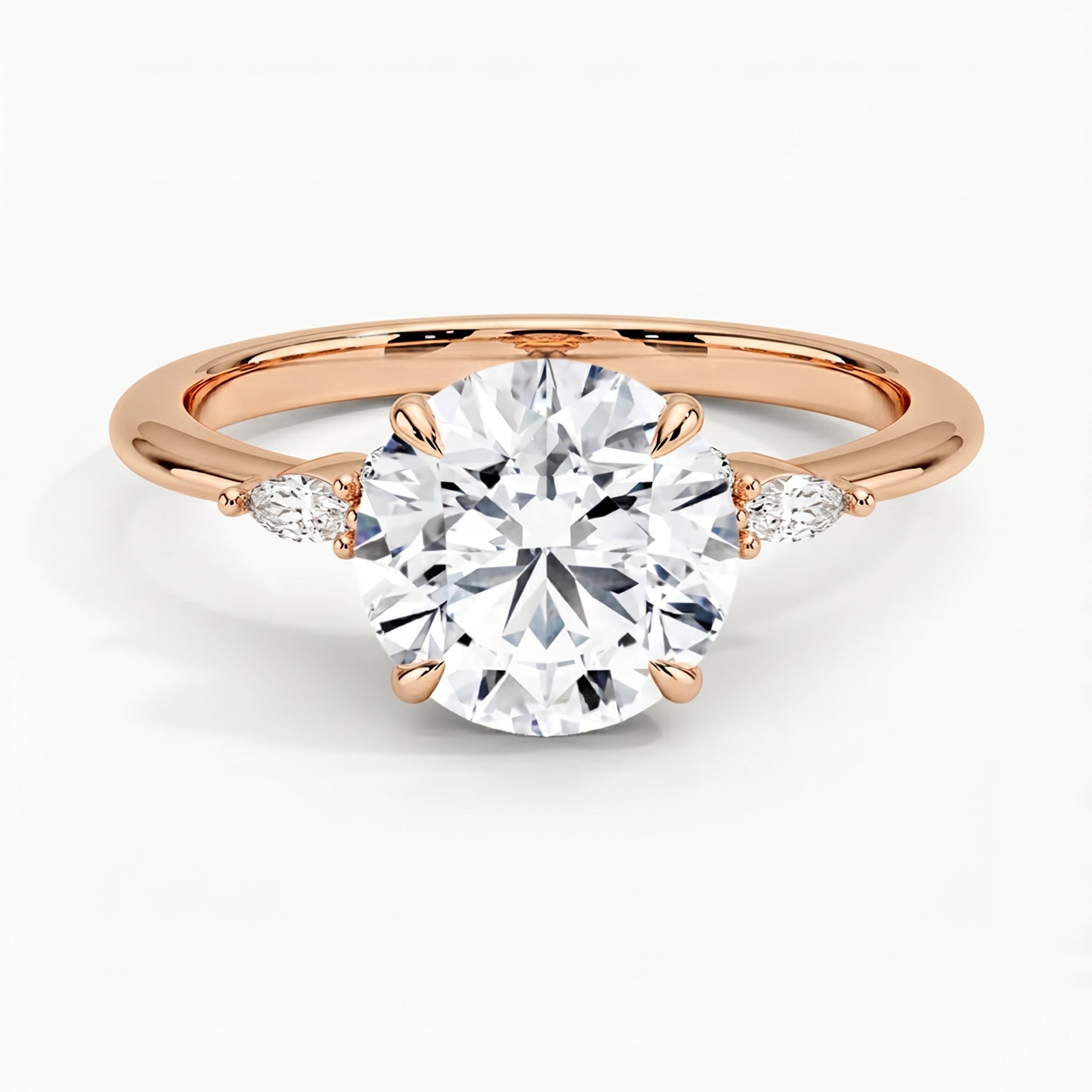 Laurel Round Ring