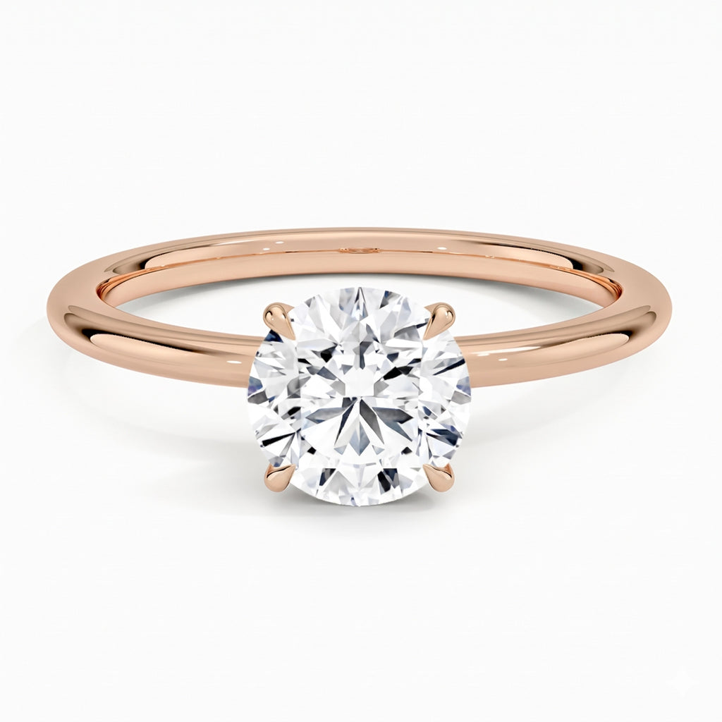 Flora Solitaire Ring