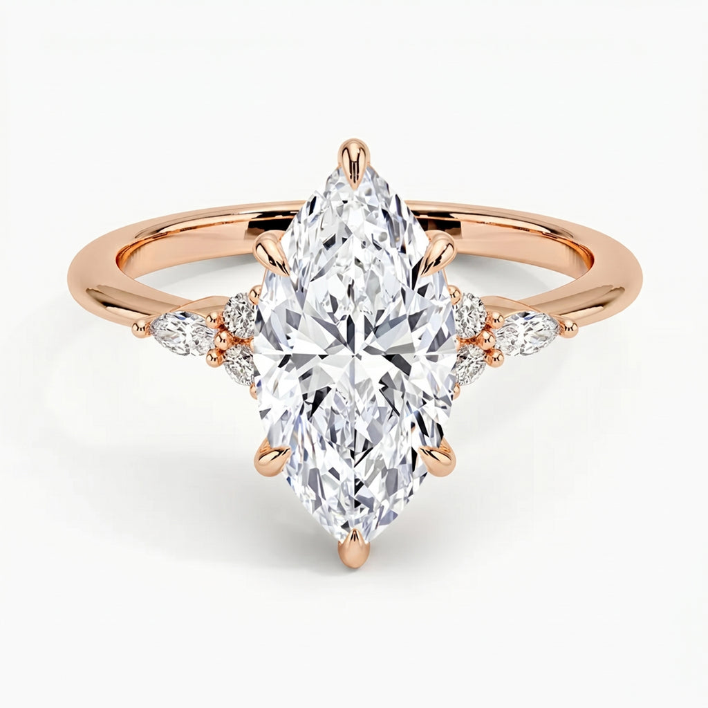 Laurel Marquise Ring