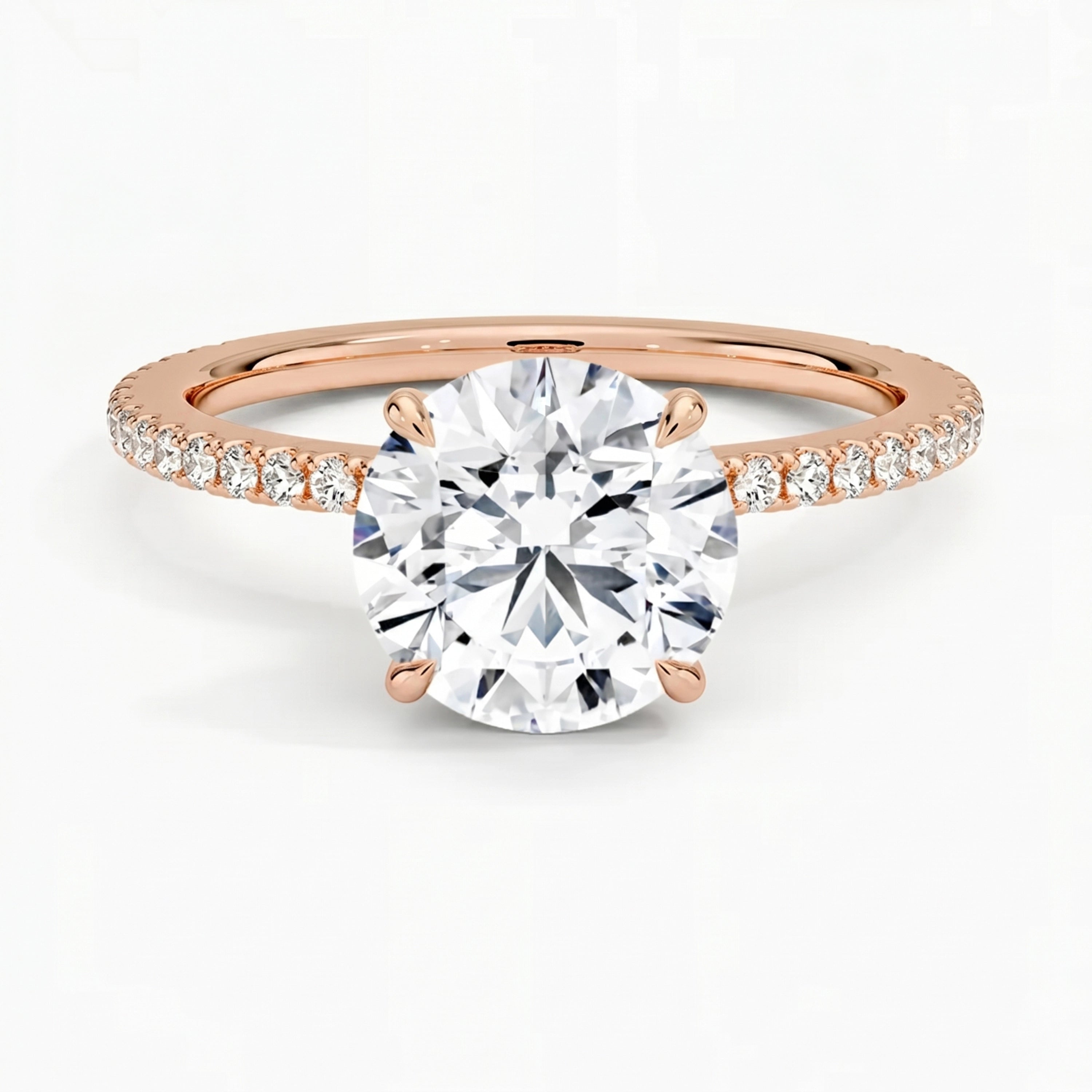 Lumina Pavé Round Ring