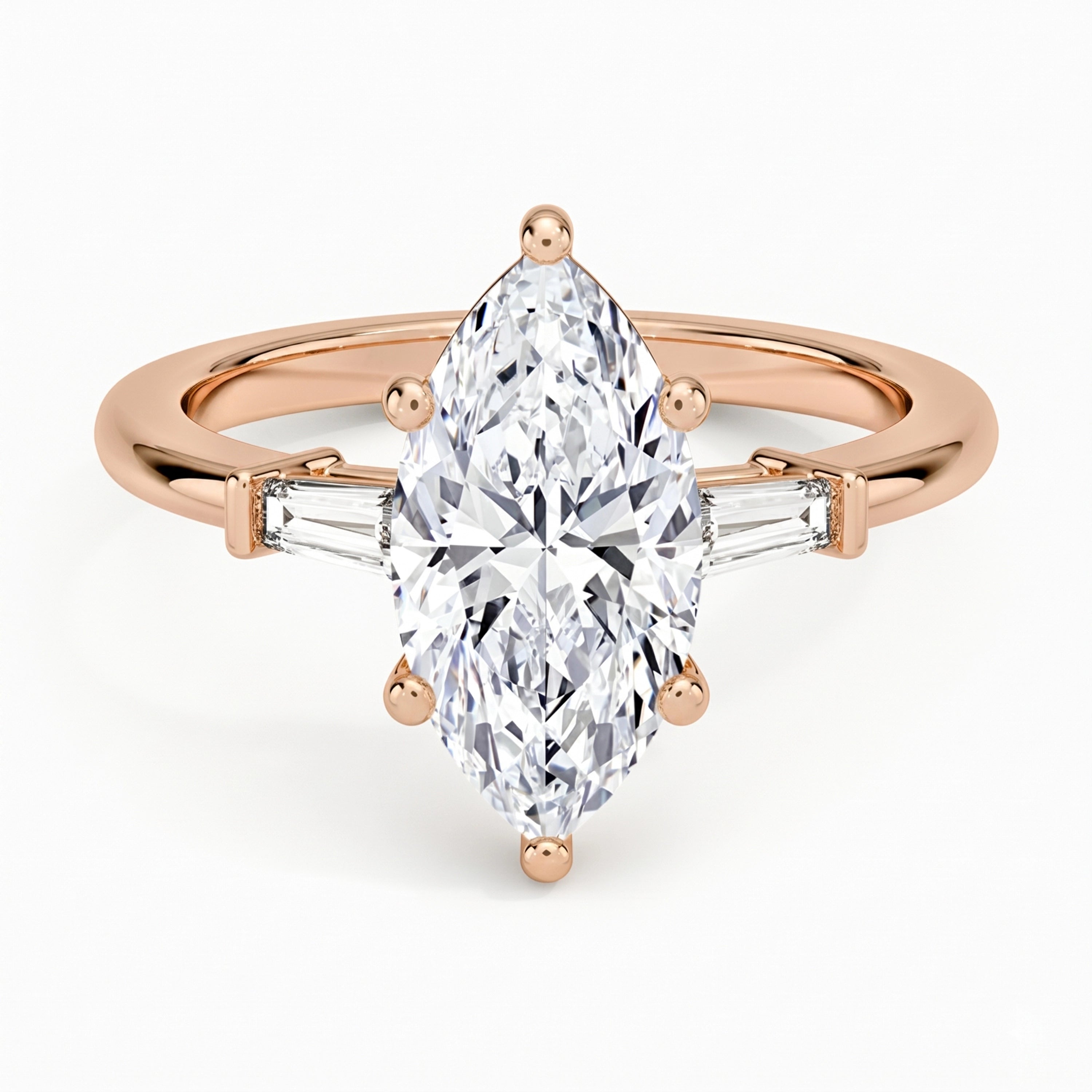 Legacy Marquise Three-Stone Ring