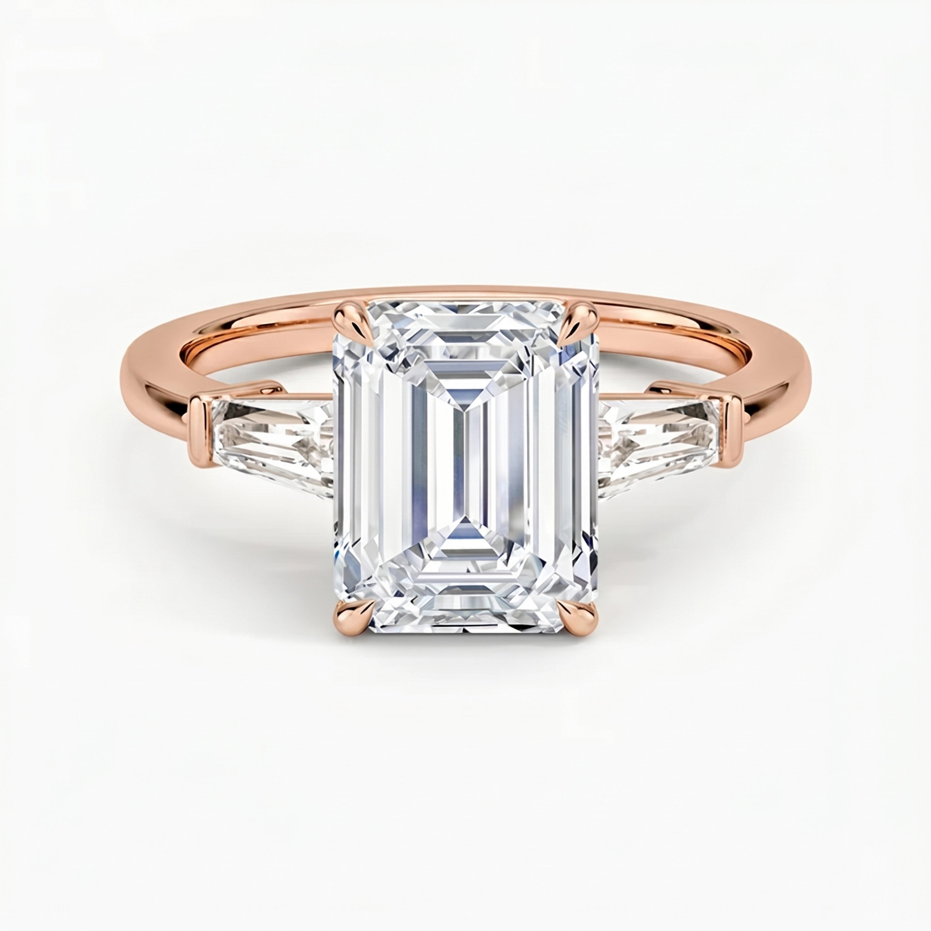 Legacy Emerald Three-Stone Ring