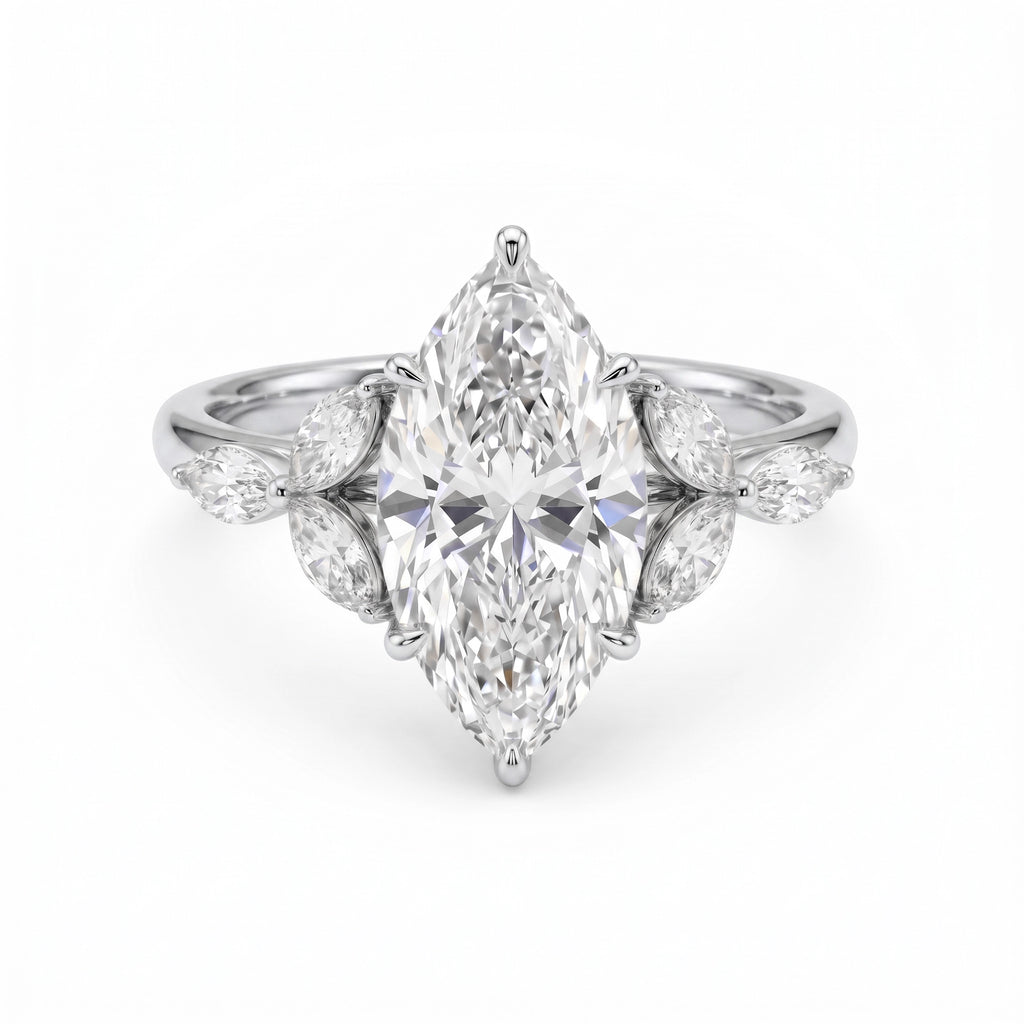 Eden's Vine Marquise Ring